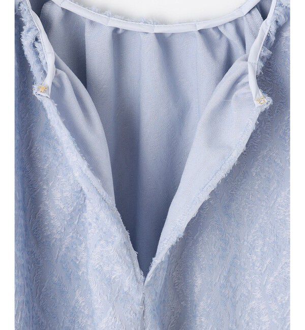 BEIGE,「【洗える】CROISETTE / ジャカードブラウス」|シャツ・ブラウス|