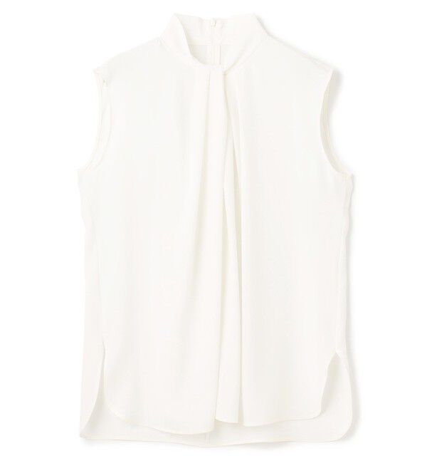 BEIGE,「ANITA / ノースリーブタックブラウス」|シャツ・ブラウス|