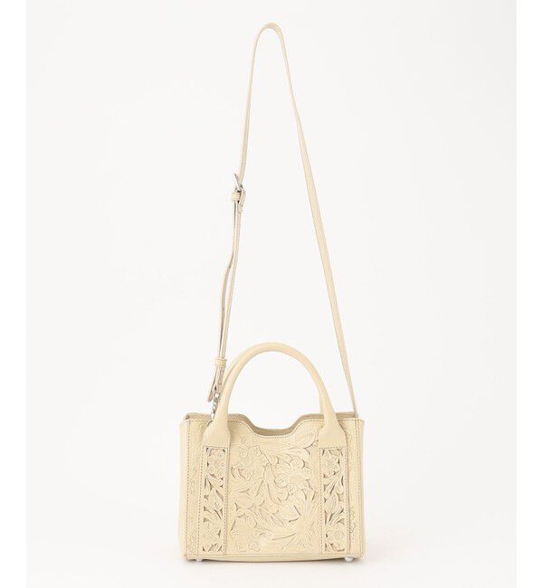 Carving Tribes「SquareBoston BAG」|ボストンバッグ|エクリュ