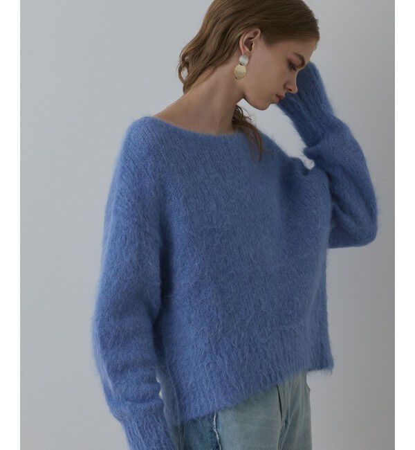 Diagram「オーバーニットトップ」|ニット・セーター|ブルー