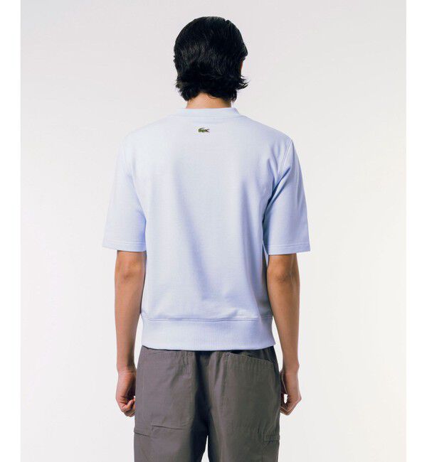 LACOSTE「オーバーサイズクロックエンブレム 半袖スウェット」|スウェット・ジャージ|