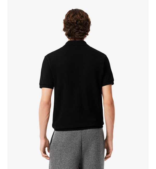 LACOSTE「スクリプトネームステッチポロシャツ」|ポロシャツ|