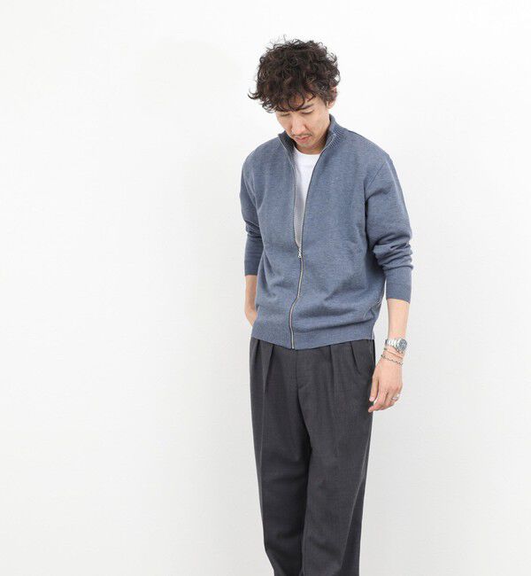 NOLLEY'S goodman「【ACTIVE SECT】《限定展開》デオドラント加工 スタンドジップカーディガン 25AW」|ニット・セーター|