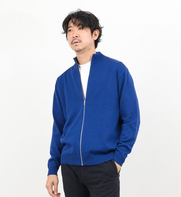 NOLLEY'S goodman「【ACTIVE SECT】《限定展開》デオドラント加工 スタンドジップカーディガン 25AW」|ニット・セーター|