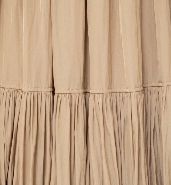 NOLLEY'S「ウォッシャブルカッセンギャザーマキシスカート」|フレア|