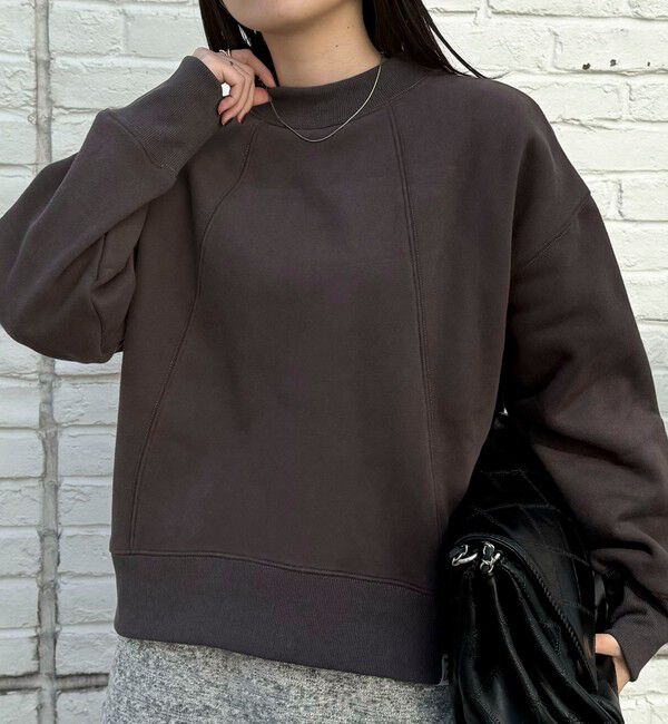 fredy emue「両面起毛モックネックスウェットプルオーバー」|スウェット・ジャージ|
