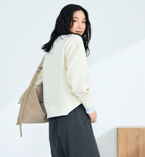 fredy emue「ハートキルトスウェットプルオーバー」|Tシャツ・カットソー|