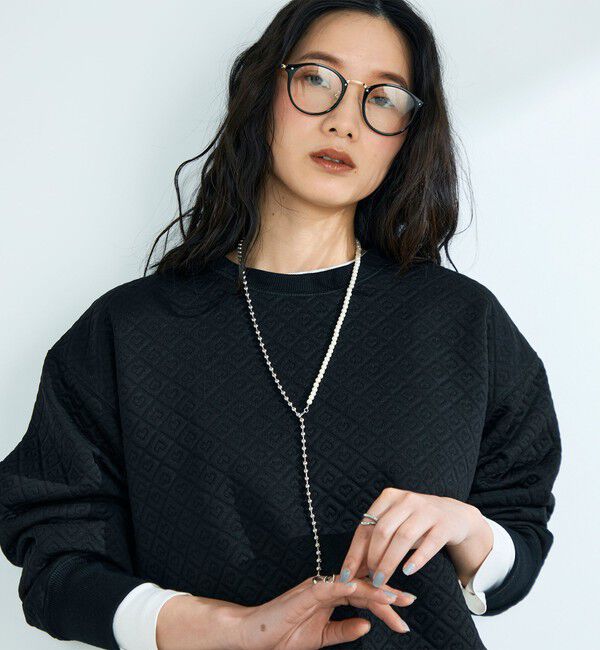 fredy emue「ハートキルトスウェットプルオーバー」|Tシャツ・カットソー|