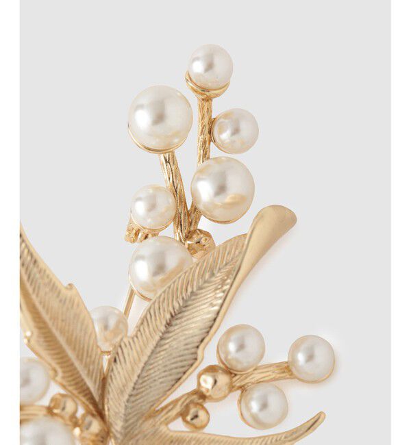 ROPE「パールブーケモチーフブローチ」|ブローチ・コサージュ|