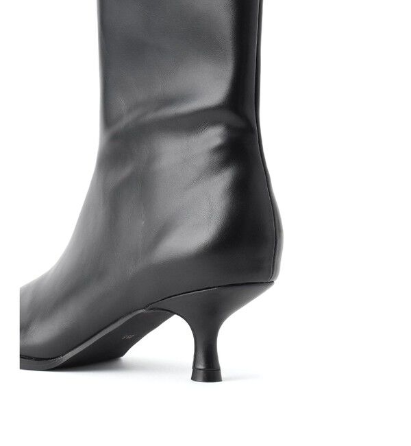 ADAM ET ROPE'「ポインテッドトゥストレッチブーツ」|ロングブーツ|