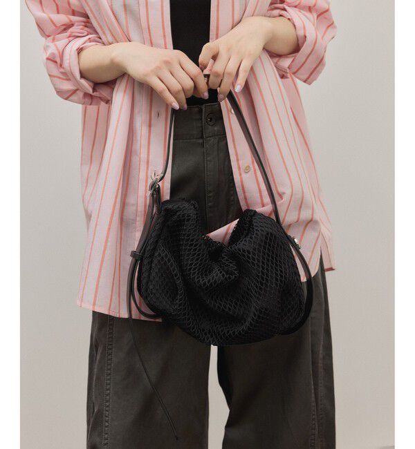 ADAM ET ROPE'「フォルムメッシュショルダーバッグ」|ショルダー・メッセンジャー|