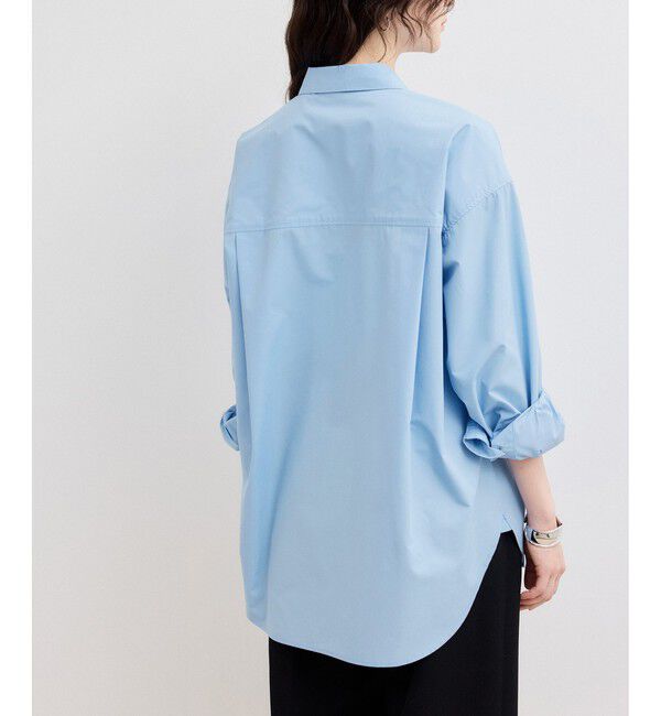 ADAM ET ROPE'「【WEB限定】ブロードカラーシャツ」|シャツ・ブラウス|