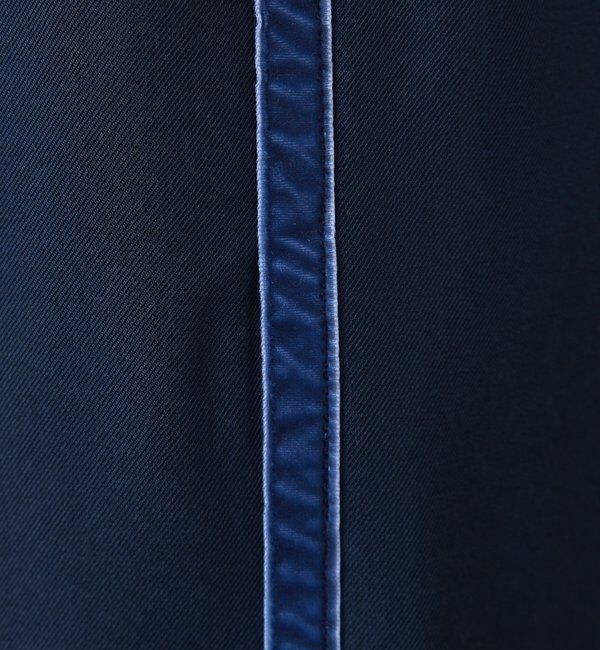  「サイドベロア裾ドロストパンツ」|チノ|