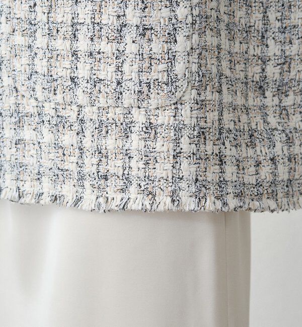  「ミックスツイードジャケット」|ベスト・ジレ|