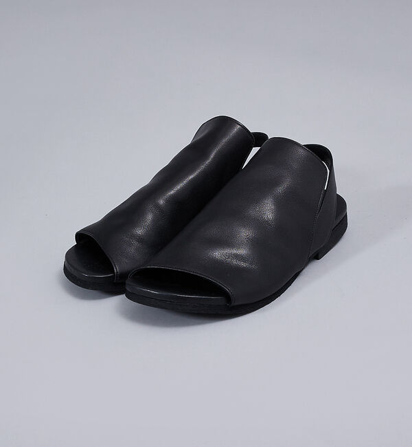 alfredoBANNISTER「【WRAP SHOES】ドレープ バックストラップ サンダル」|サンダル|