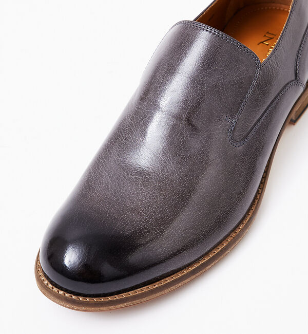 alfredoBANNISTER「【WEB別注】プレーントゥ レザー スリッポン」|スニーカー|