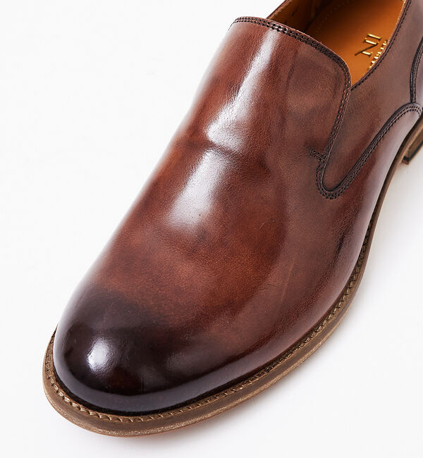 alfredoBANNISTER「【WEB別注】プレーントゥ レザー スリッポン」|スニーカー|