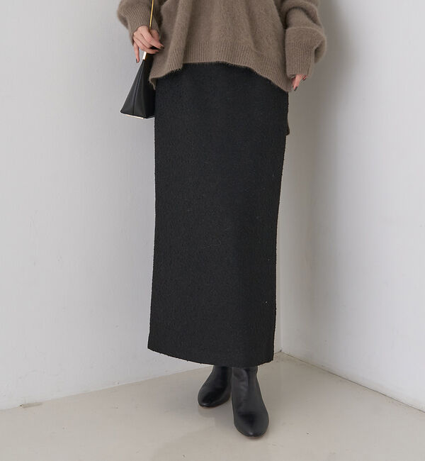 Rouge vif「【セットアップ対応】ポリウーリングカルセタイトスカート」|スカート|