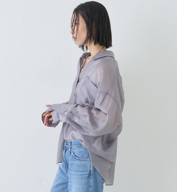 Rouge vif「【2026SS新作】【人気追加】バックツイストシャツ」|シャツ・ブラウス|