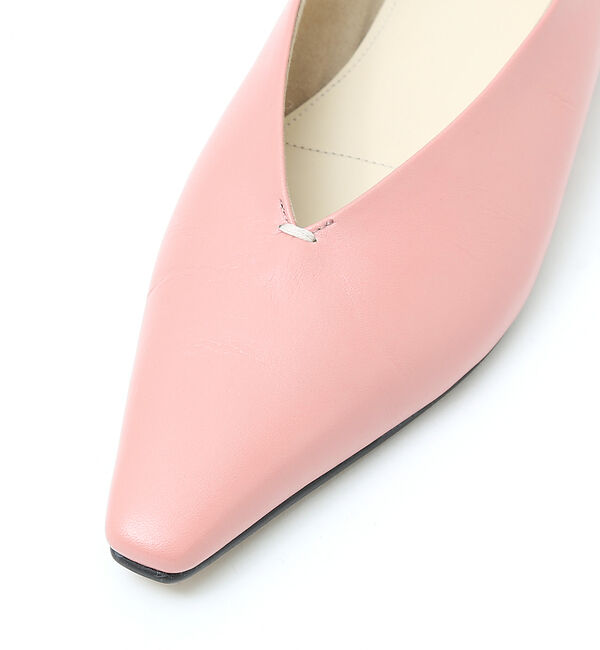 qualite「【quartierglam】 Vカットパンプス」|パンプス|