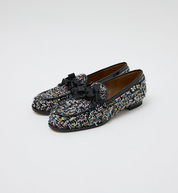 AU BANNISTER「ラグジュアリーツィードローファー」|ローファー|