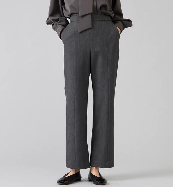 Liesse「スリットヘムパンツ」|その他|チャコールグレー