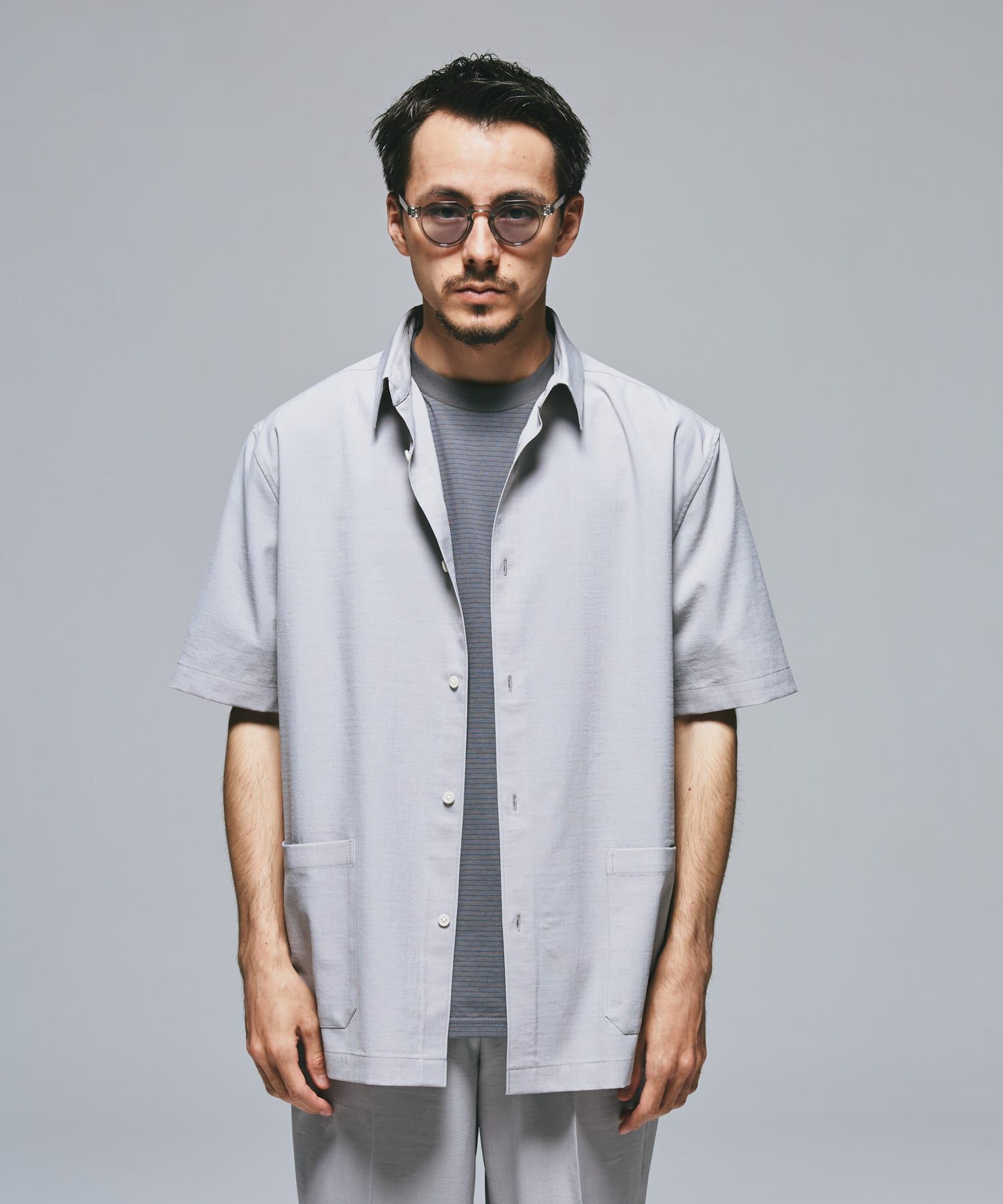 URBAN RESEARCH DOORS「『UR TECH DRYLUXE』『イージーケア/速乾』レギュラーカラーシャツ」|シャツ・ブラウス|