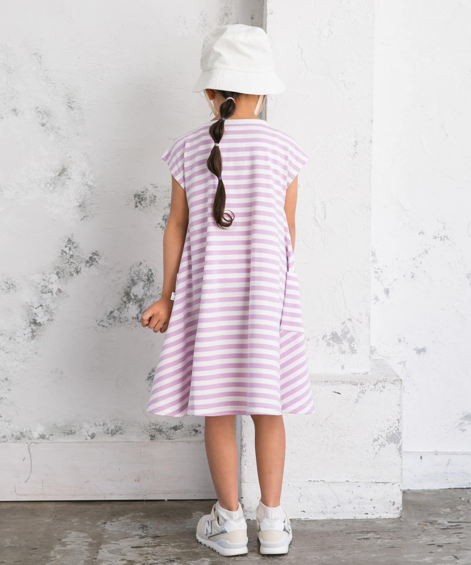 URBAN RESEARCH DOORS「ボーダーフレアワンピース(KIDS)」|ワンピース|