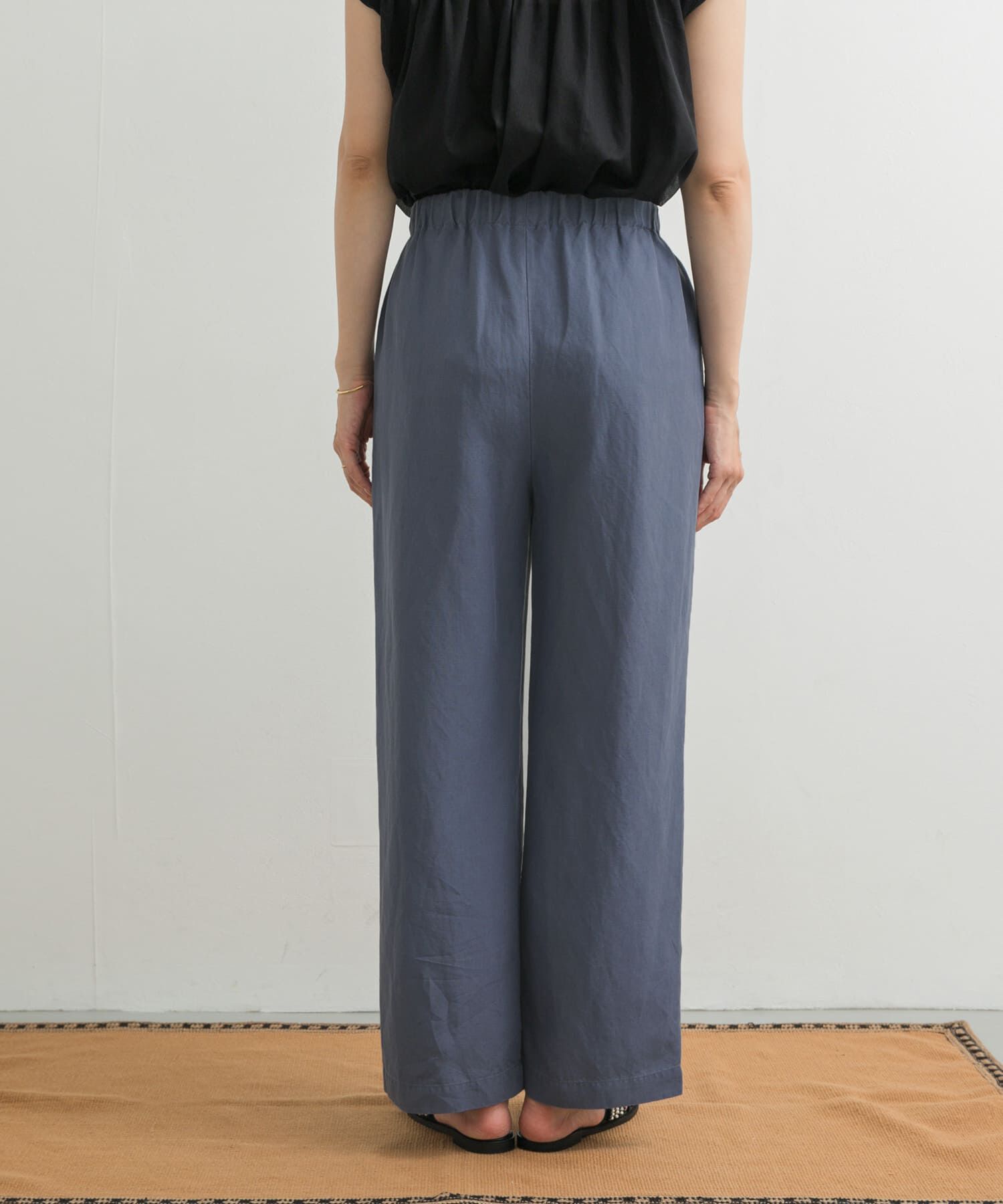 URBAN RESEARCH DOORS「リネン混イージーパンツ」|その他|