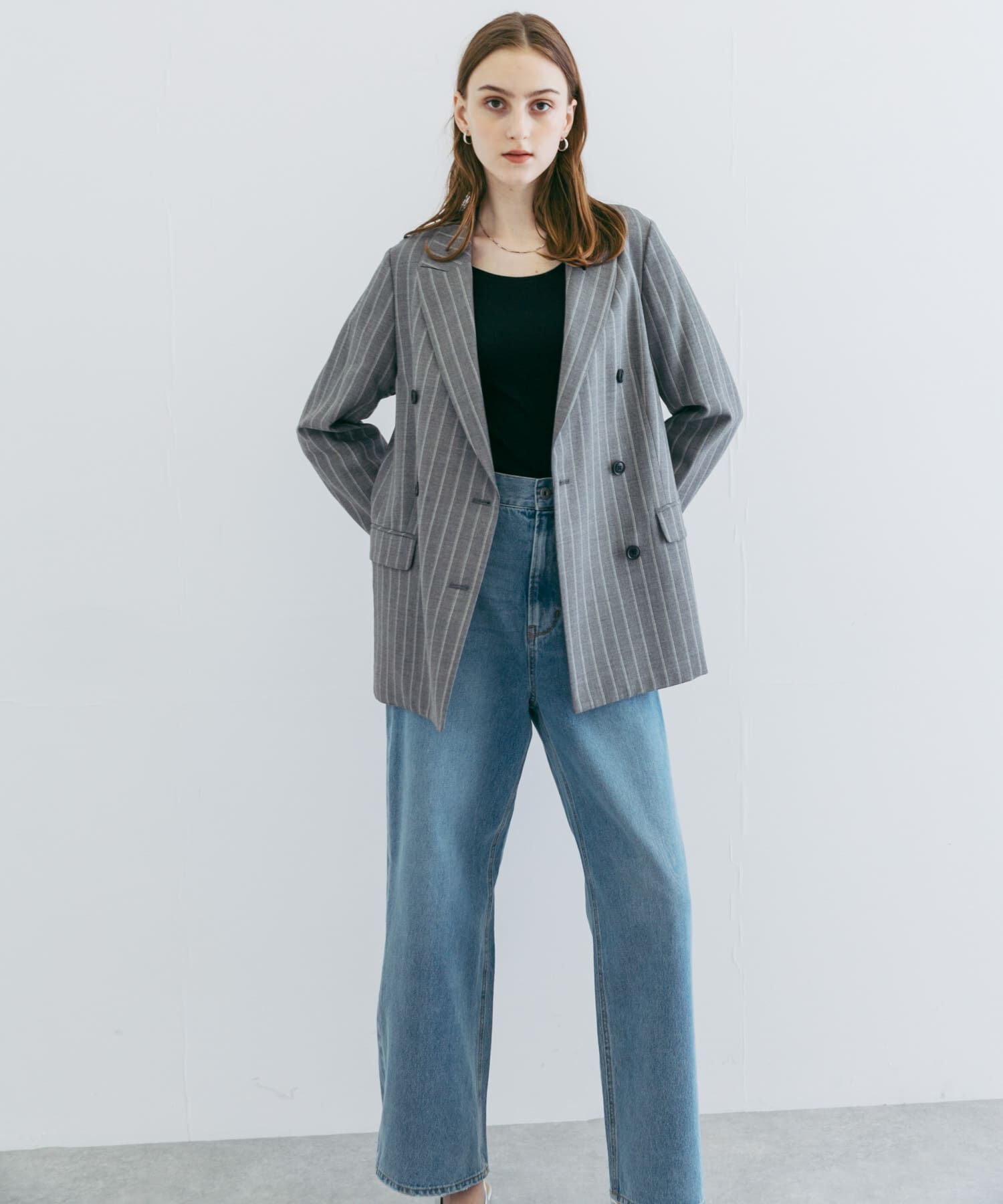 URBAN RESEARCH「『UR TECH』クルーネックロングTシャツ」|Tシャツ・カットソー|