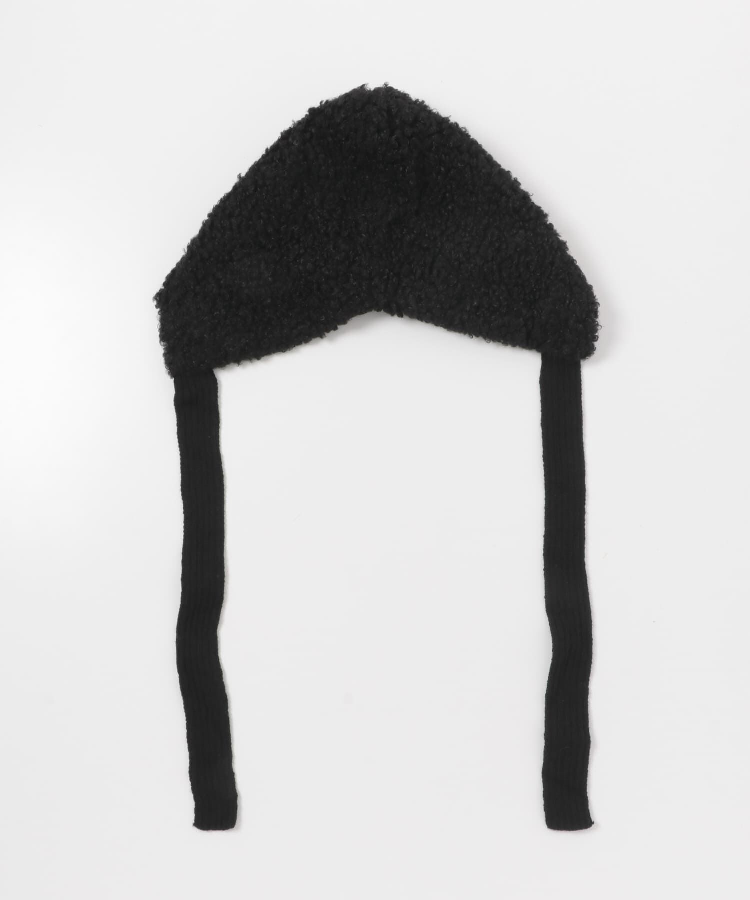 SMELLY「ループボアボンネット」|ニット帽|