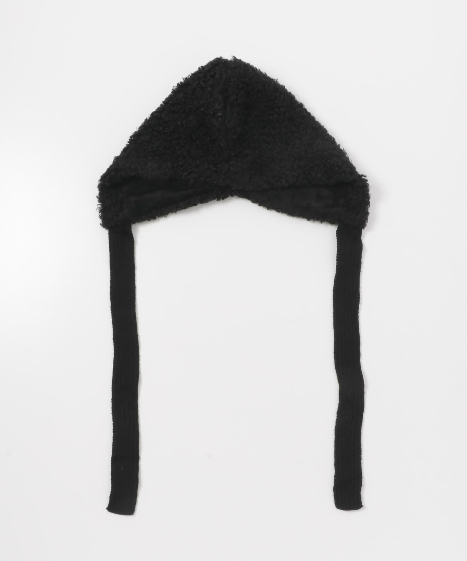 SMELLY「ループボアボンネット」|ニット帽|