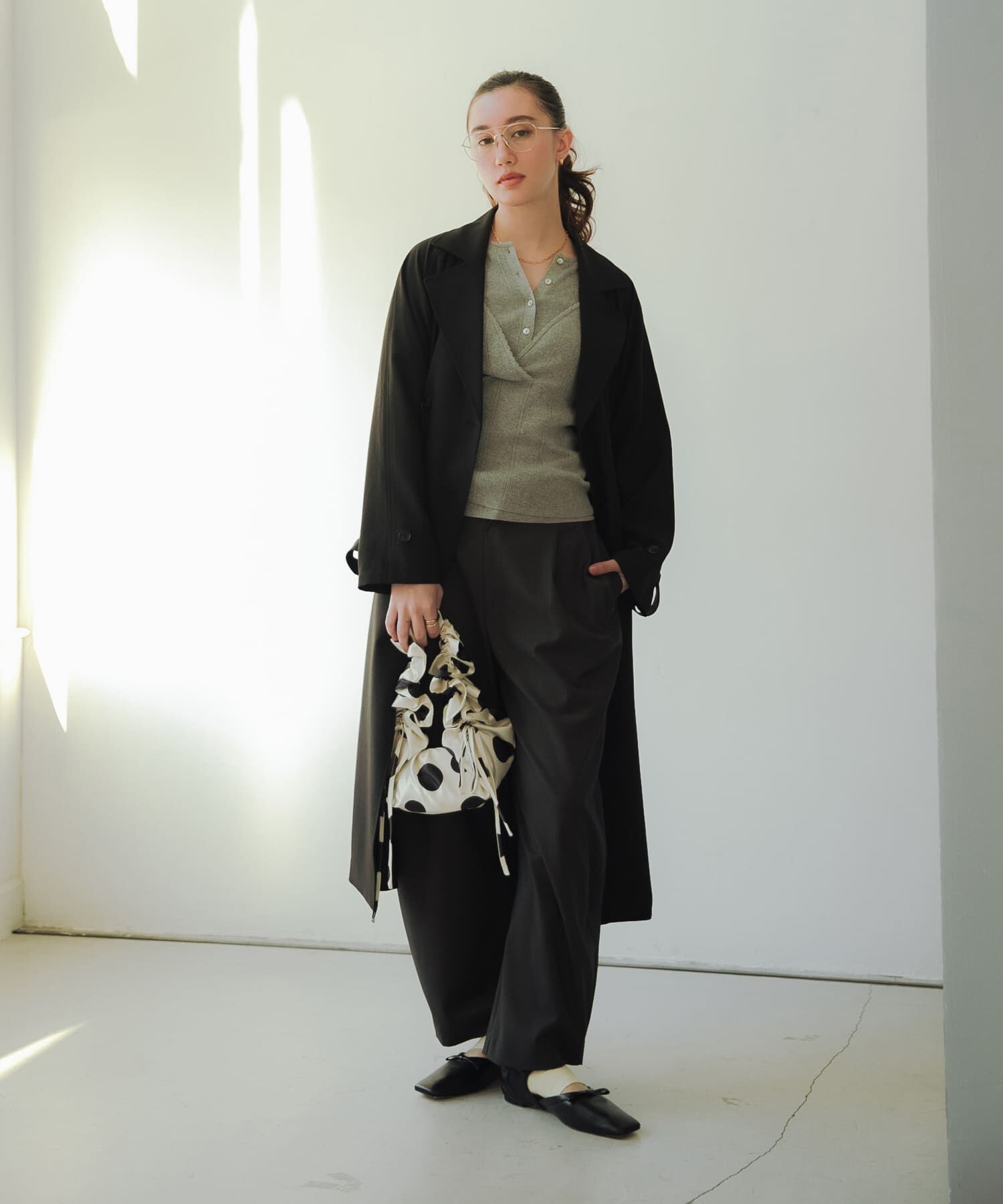 URBAN RESEARCH「『撥水/UVカット』ドロストトレンチコート」|トレンチコート|