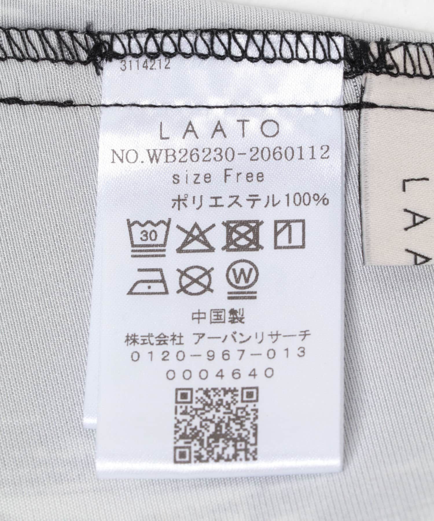 LAATO「black flower pants」|その他|