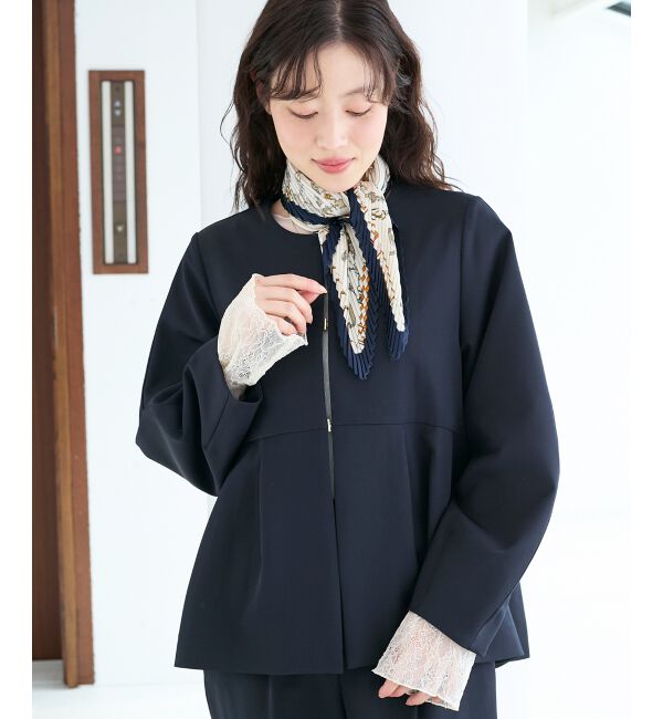  「袖切替シアーワッシャープルオーバー」|Tシャツ・カットソー|