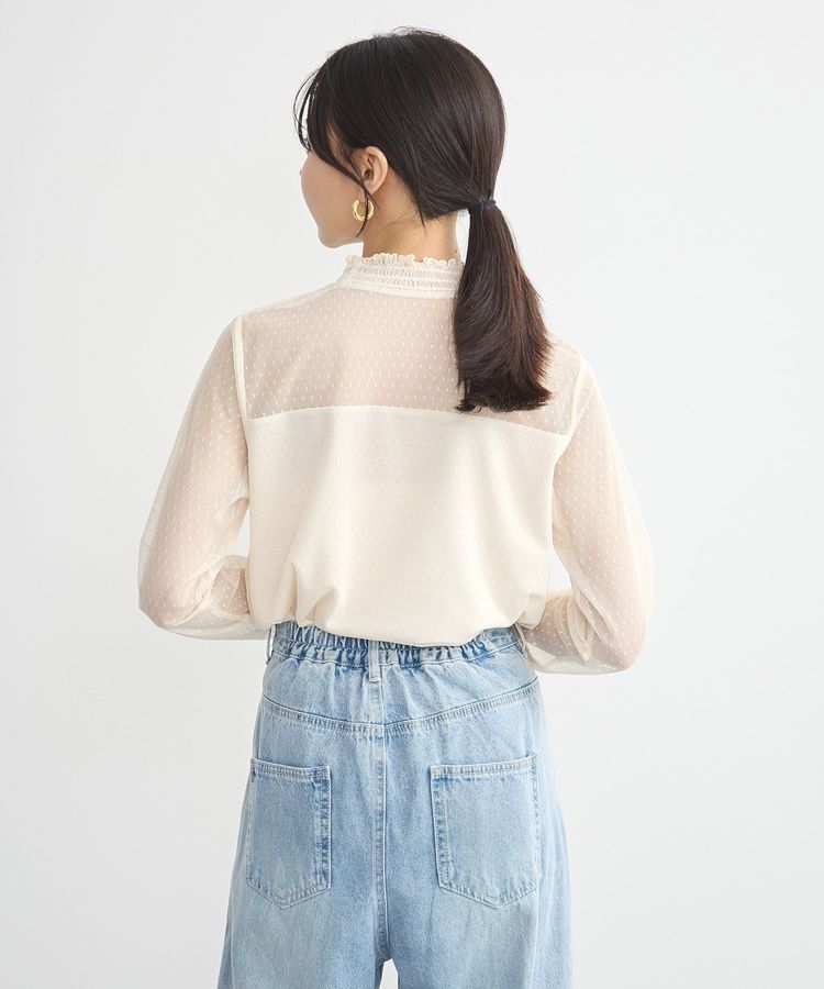 earth music&ecology「ドットチュールドッキングプルオーバー」|Tシャツ・カットソー|