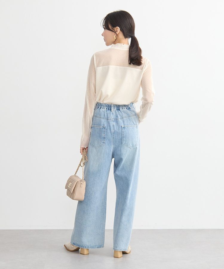 earth music&ecology「ドットチュールドッキングプルオーバー」|Tシャツ・カットソー|