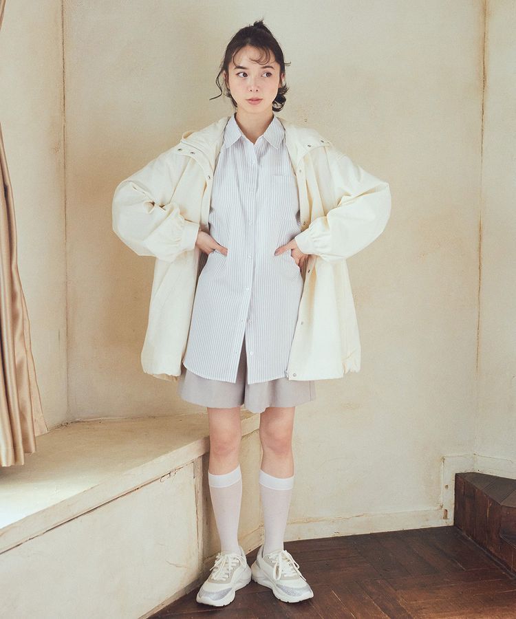 earth music&ecology「ウエストベルト付きショートパンツ」|その他|