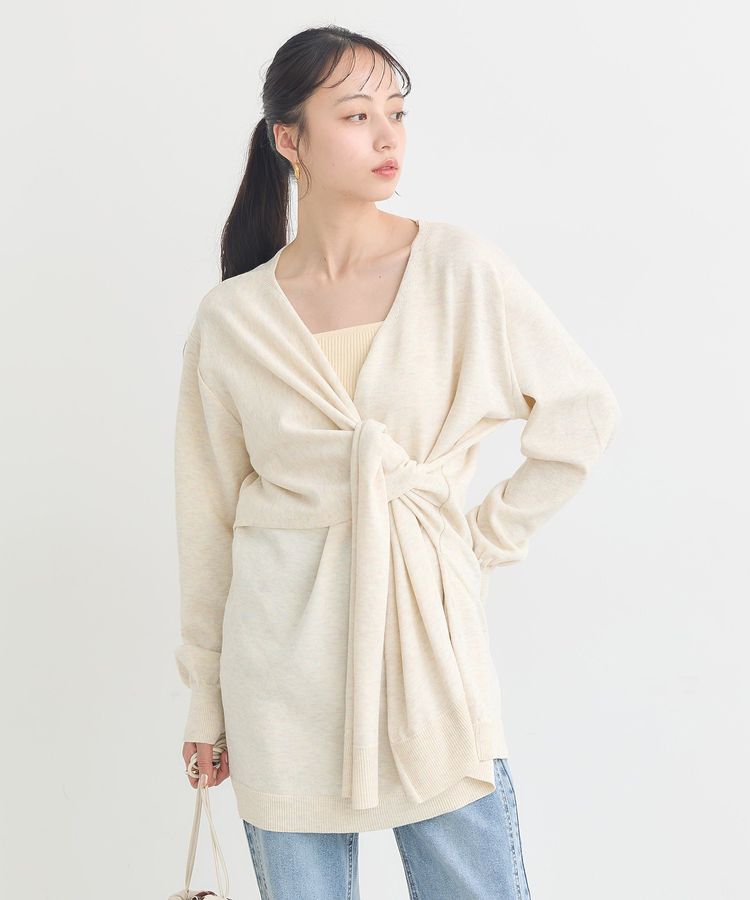 earth music&ecology「カシュクールムスビニット」|ニット・セーター|