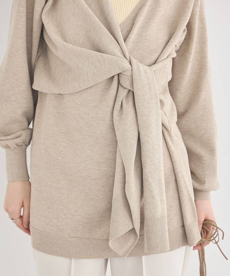 earth music&ecology「カシュクールムスビニット」|ニット・セーター|