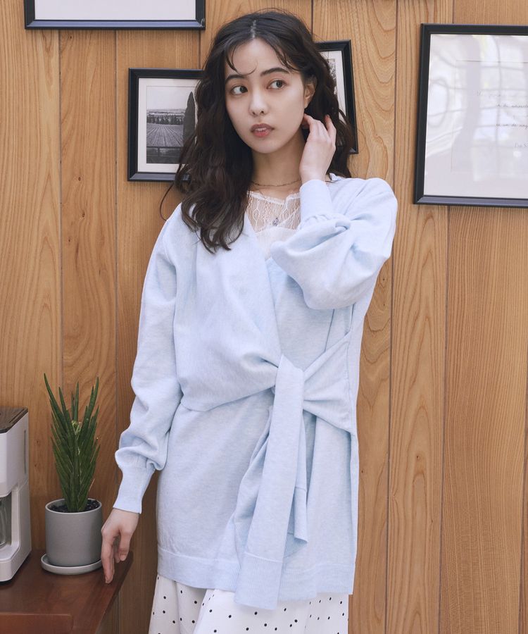 earth music&ecology「カシュクールムスビニット」|ニット・セーター|