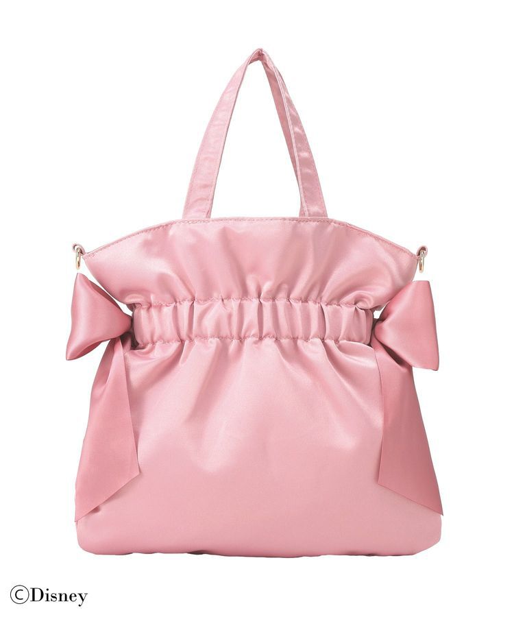 Maison de FLEUR「Minnie Mouse/ダブルリボン2Wayトート」|トートバッグ|