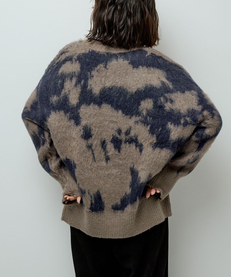 Green Parks「アニマル柄カーディガン」|カーディガン|