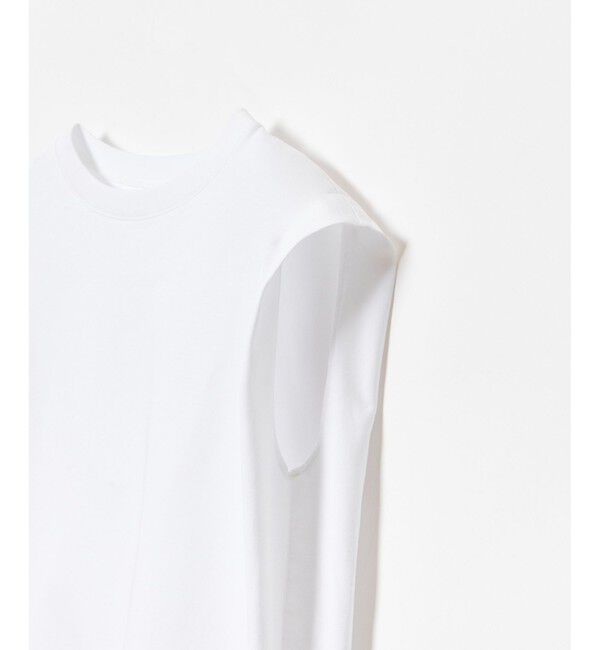 allureville「強撚天竺タックトップス」|Tシャツ・カットソー|