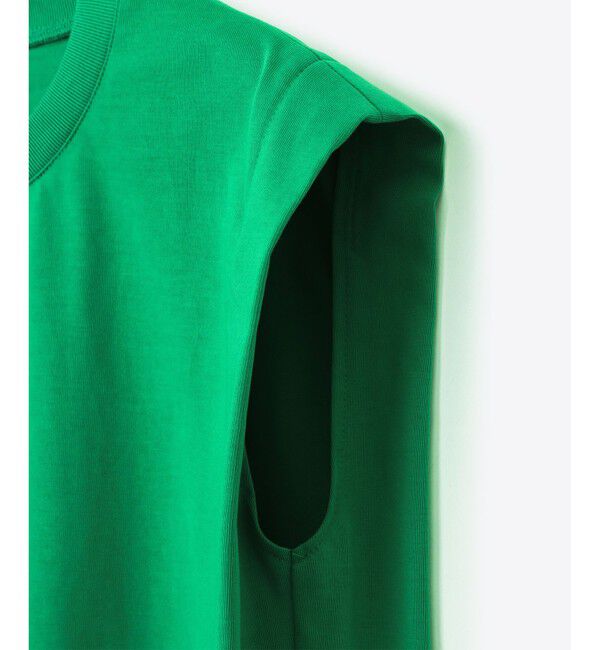 allureville「強撚天竺タックトップス」|Tシャツ・カットソー|