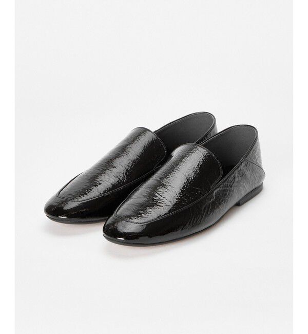 allureville「SLIPPER FLAT」|ローファー|ブラック