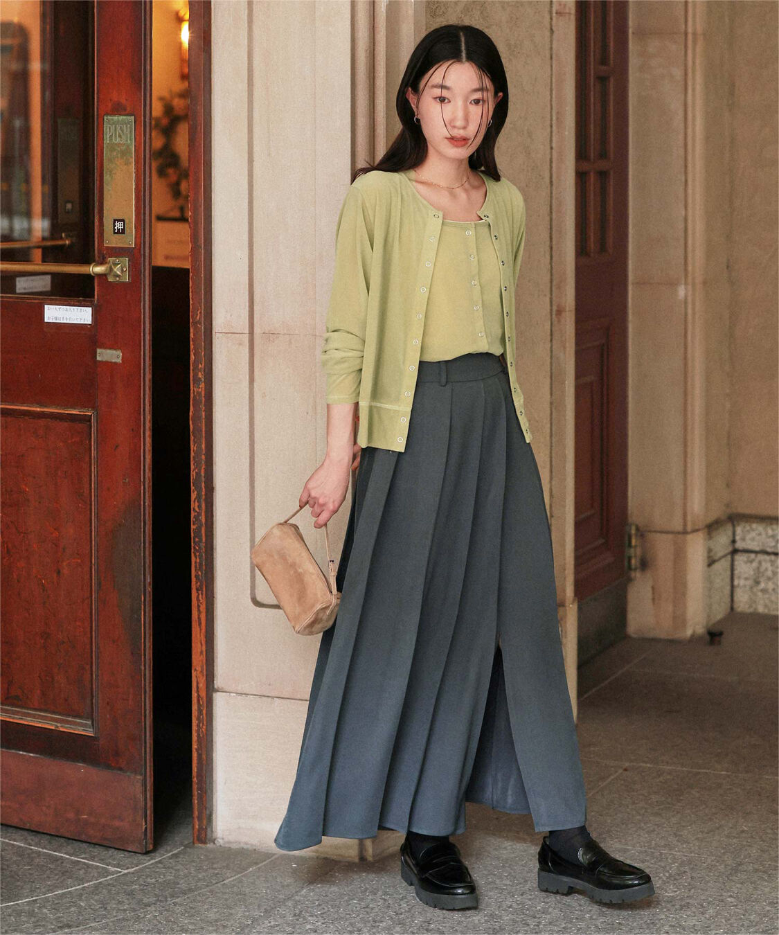 titivate「前後2wayシアーベロアタンクトップ」|タンクトップ|