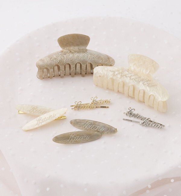  「【Latini】ロゴストーンワニクリップ」|その他|