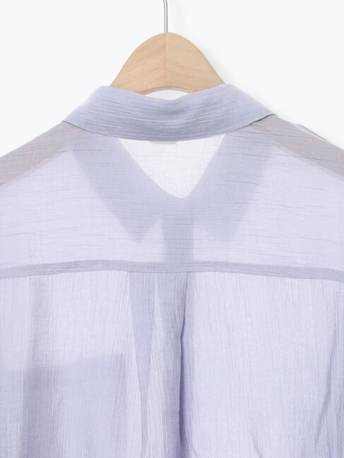 Samansa Mos2「柄アソートシアーシャツ」|シャツ・ブラウス|