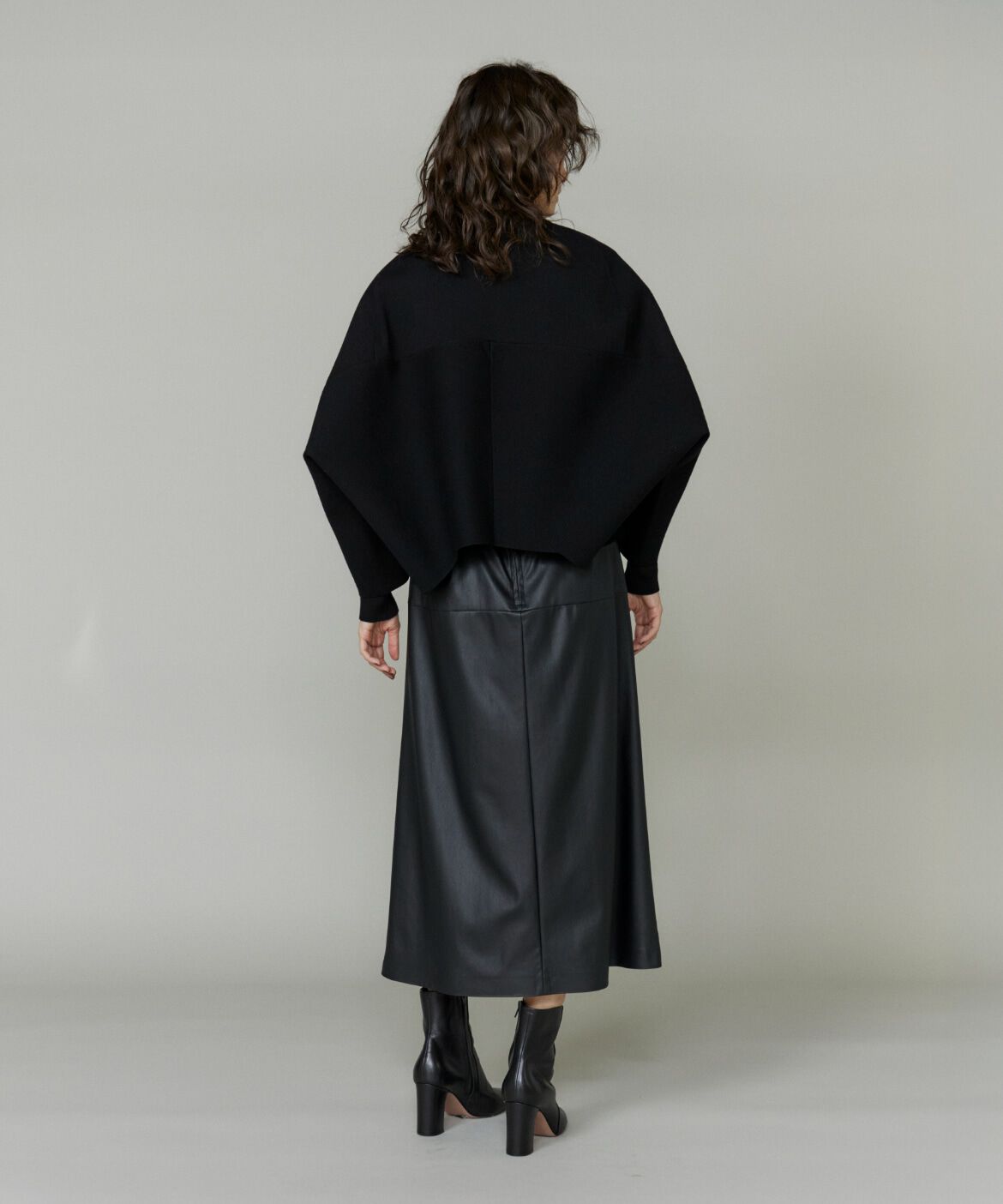 INED「ミラノリブカーディガン」|カーディガン|